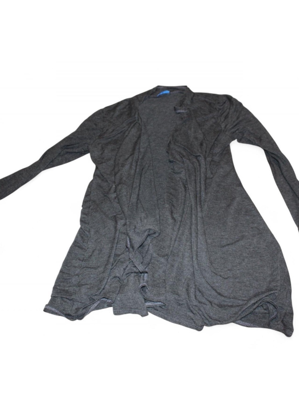 Azules American Basics Large Gray Open Front Cardigan